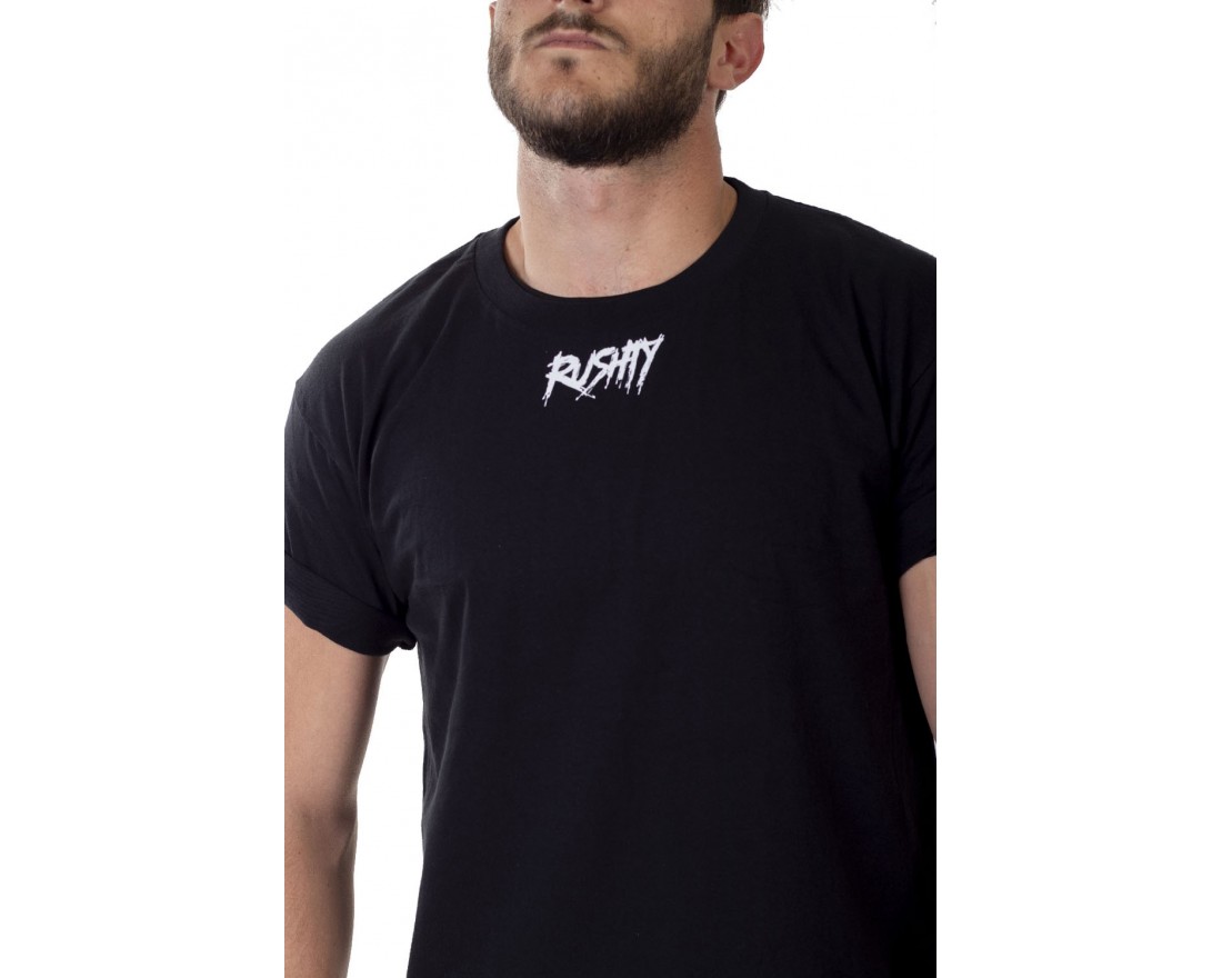 T-Shirt mixte rushty noir